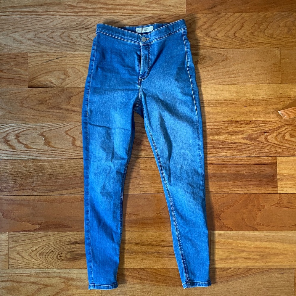 Topshop Joni Moto Jeans